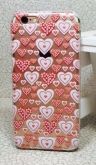 Case de Silicone Corações Love iphone 6/6s