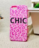 Case 3D Chic Oncinha Rosa Iphone 5 / 5S /SE