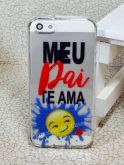 Case de Silicone Meu Pai te Ama iphone 5/5s/SE