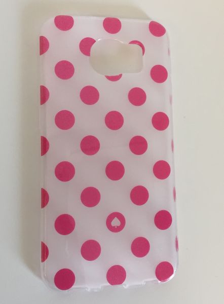 Case de Silicone Rosa Kate Spade Galaxy S6