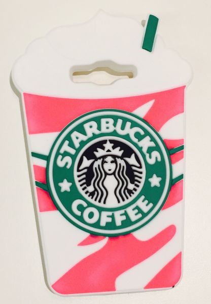 Case 3D Starbucks Rosa Galaxy J5 500