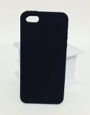 Case de Silicone Básica Preto iphone 5/5s/SE