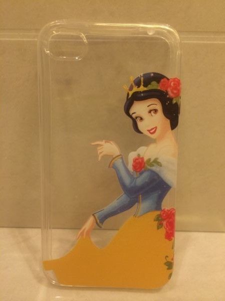 Case de Silicone Branca de Neve iPhone 4/4s Mod.2