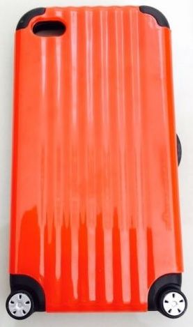 Case Bag Travel Miak Anti Impacto Vermelho iPhone 4/4s