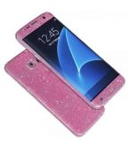 Película Adesiva 360 Glitter Pink Galaxy S6 Edge