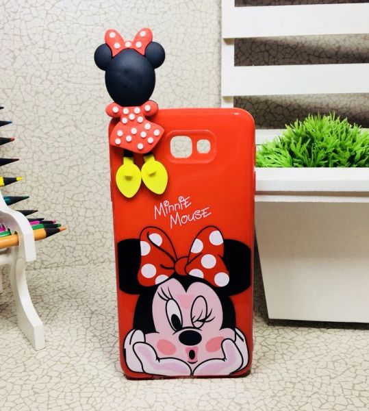 Case 3D Minnie Agarradinho J5 Prime