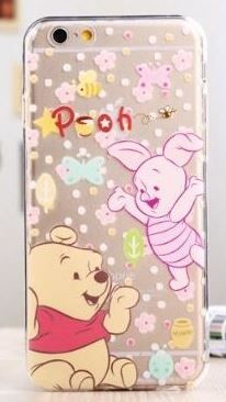 Case de Silicone Pooh iPhone 5/5s/SE