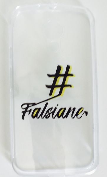 Case de Silicone # Falsiane Moto G2