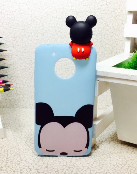 Case 3D Mickey Agarradinho Moto G5