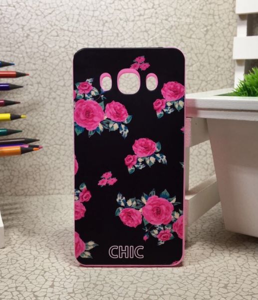 Case 3D Chic Rosas Flores Galaxy J5 J510