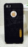 Case Flexível Motomo Preto Gold iphone 5/5s/SE