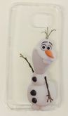 Case de Silicone Olaf Frozen Galaxy S6 Edge