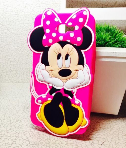 Case 3D Minnie Rosa Galaxy J7 Prime