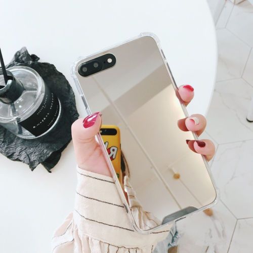 Case Anti Impacto Espelhada Prata iPhone 6/6s