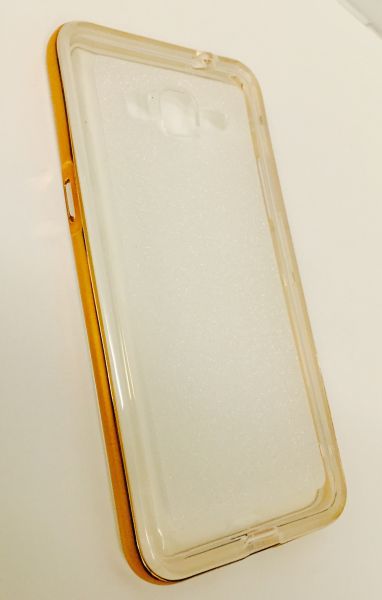 Case Glitter Bumper Dourado Galaxy Gran Prime