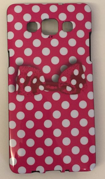 Case de Silicone Laço Minnie Pink Galaxy A5