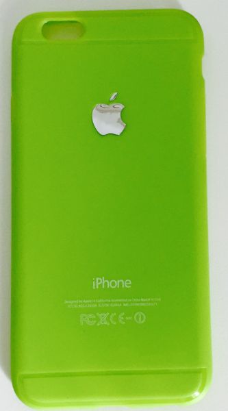 Case Flexível Color Verde iphone 6/6s