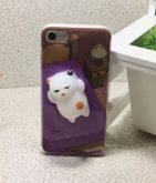 Case 3D Squishy Gatinho no quarto iPhone 7