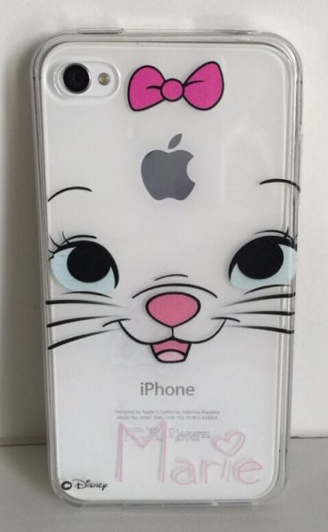 Case de Silicone Marie Disney iPhone 4/4s