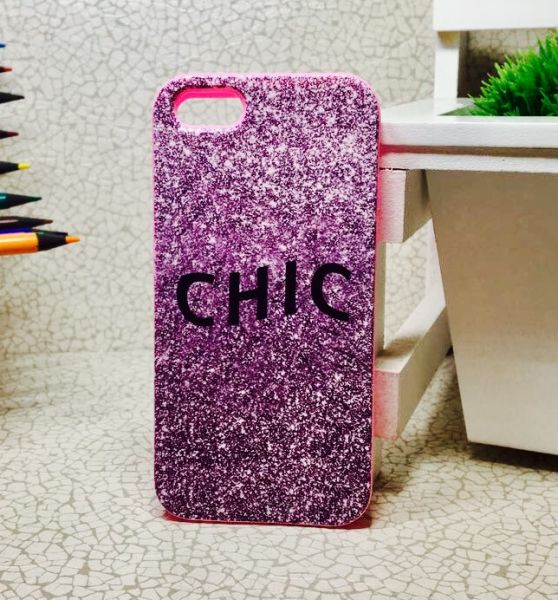 Case 3D Chic Lilas Iphone 5 / 5S /SE