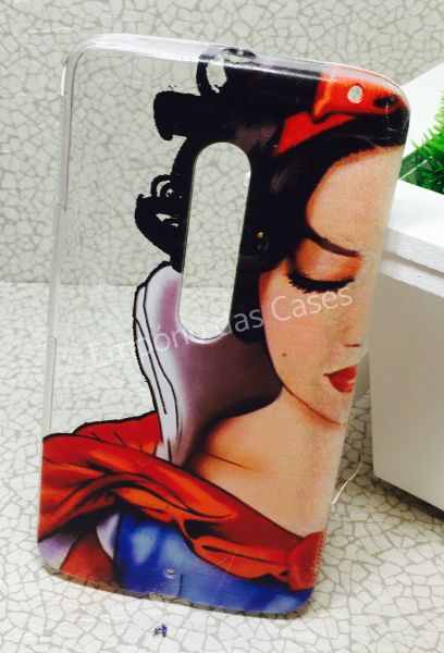 Case de Silicone Branca de Neve Moto X3