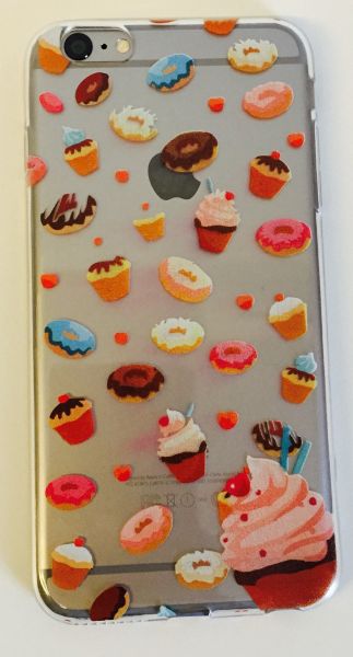 Case de Silcone Doces iphone 6 Plus/ 6s Plus