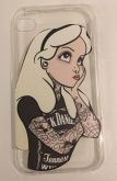 Case de Silicone Alice Tatuada iphone 4/4s
