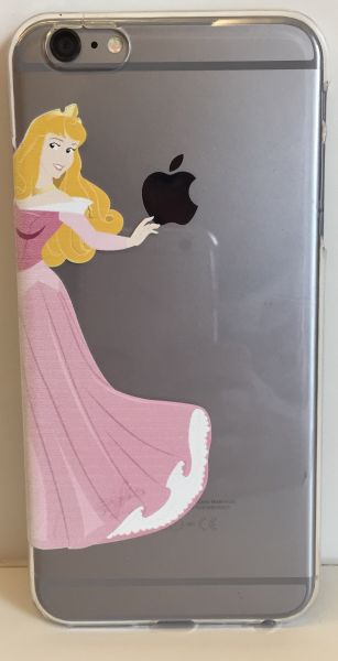 Case de Silicone Bela Adormecida Iphone 6 Plus/6s plus