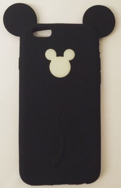 Case de Silicone Mickey Brilha no Escuro iphone 5/5s/SE