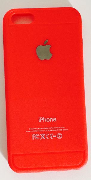 Case Flexível Color Vermelho iphone 5c