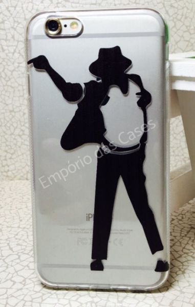 Case de Silicone Michael Jackson iphone 6/6s