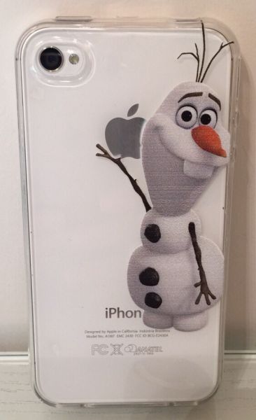 Case de Silicone Olaf Frozen iPhone 4/4s