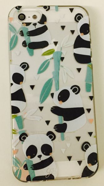 Case de Silicone Panda iphone 5c