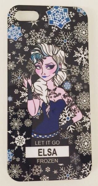 Case de Silicone Hardcore Elsa Frozen iphone 5c