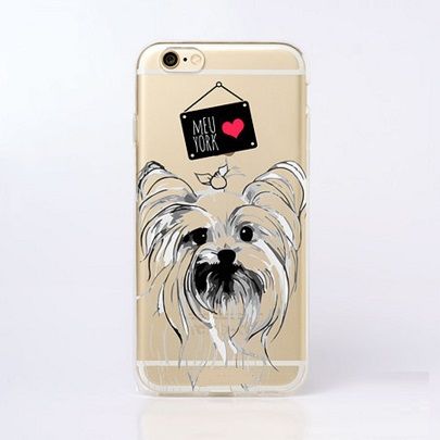 Case de Silicone Dog Yorkshire iphone 6 Plus/ 6s Plus