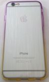 Case Brilhante Degrade Rosa e Amarelo iphone 5/5s/SE