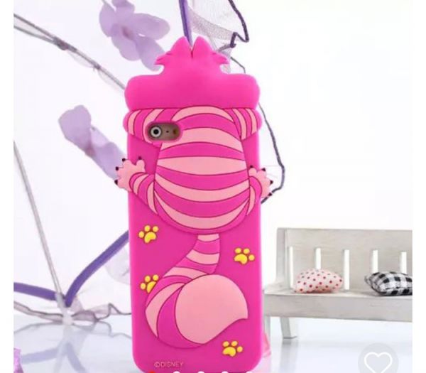 Case 3D Gato Cheshire Agarradinho iphone 5/5s/SE