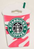 Case 3D Starbucks Rosa Galaxy J7 J710