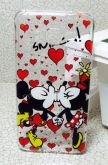 Case de Silicone Mickey Minnie Smack Galaxy Gran Prime