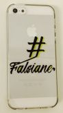 Case de Silicone # Falsiane iphone 5c