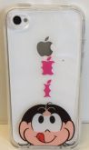 Case de Silicone Magali Rosa iPhone 4/4s