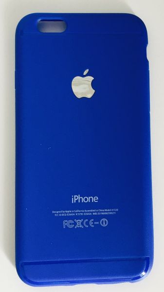 Case Flexível Color Azul iphone 6/6s