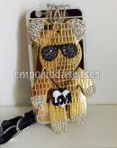 Case Espelhada Urso Gold 24K iphone 6