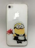 Case de silicone Minions Faxina iphone 5/5s/SE