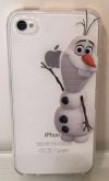 Case de Silicone Olaf Frozen iPhone 5/5s/SE