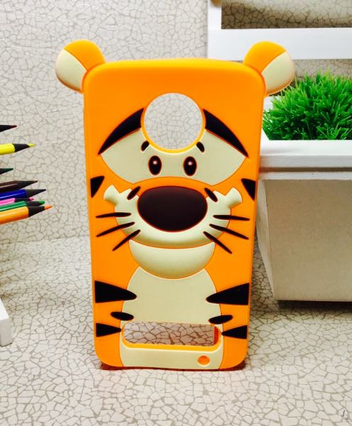 Case 3D Tigão Moto Z2 Play