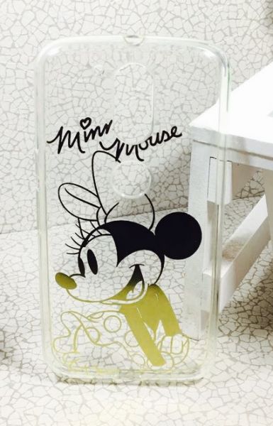 Case Minnie Gold Moto G4 Plus