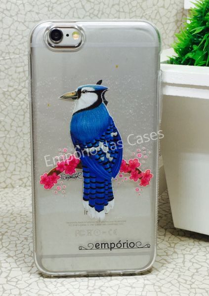 Case Exclusiva Empório - BlueJay by Sophie iphone 6/6s