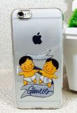 Case de Silicone Gravidez Gêmeos iphone 6/6s