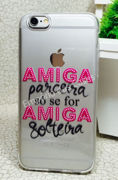 Case de Silicone Amiga Parceira iphone 6/6s